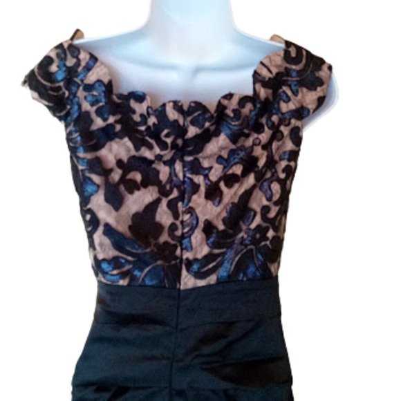 LE CHATEAU Stunning Black Sequined Dress XXS NEW NWT - Picture 2 of 4